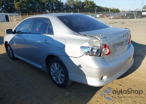 2010 Toyota Corolla S from USA, damaged, VIN 2T1BU4EEXAC441375